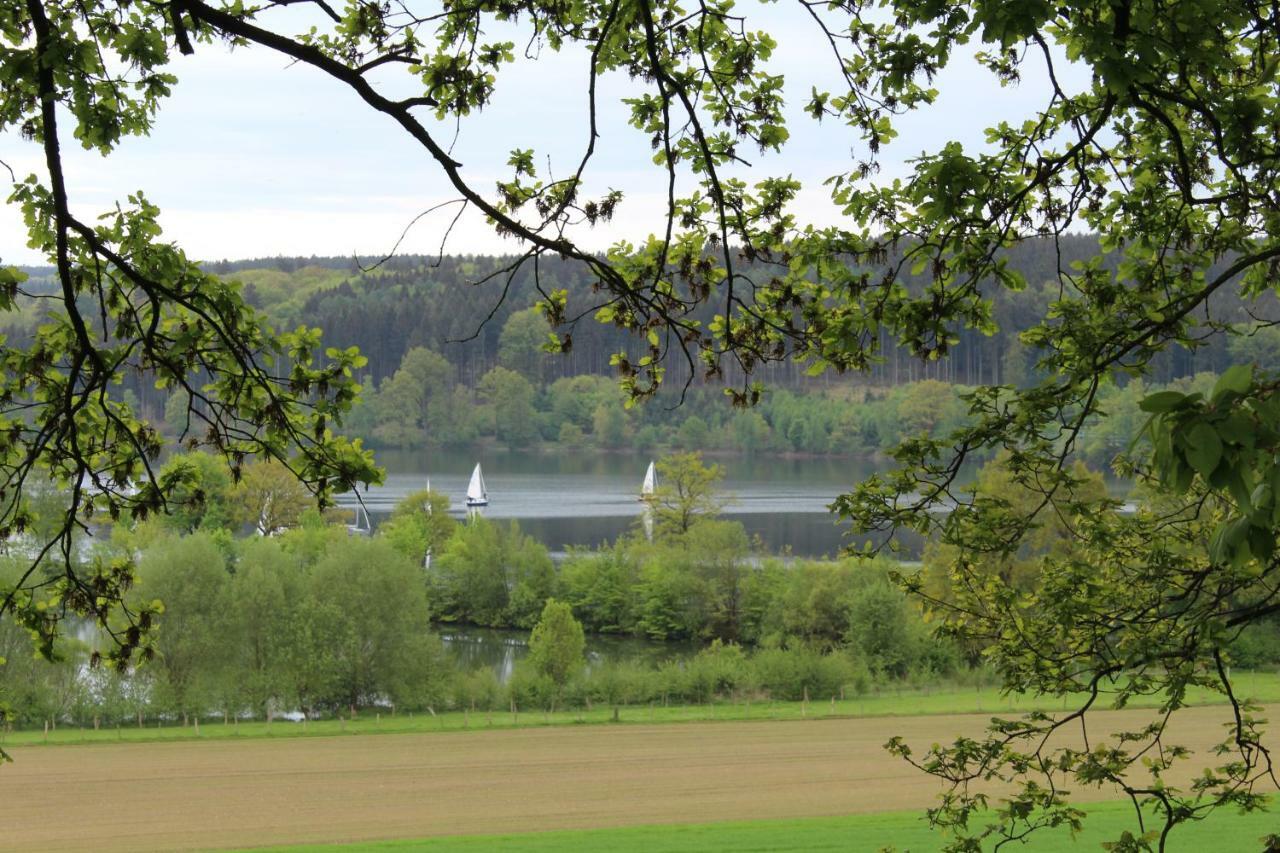 Ferienwohnung Am Fischteich Möhnesee Exterior foto